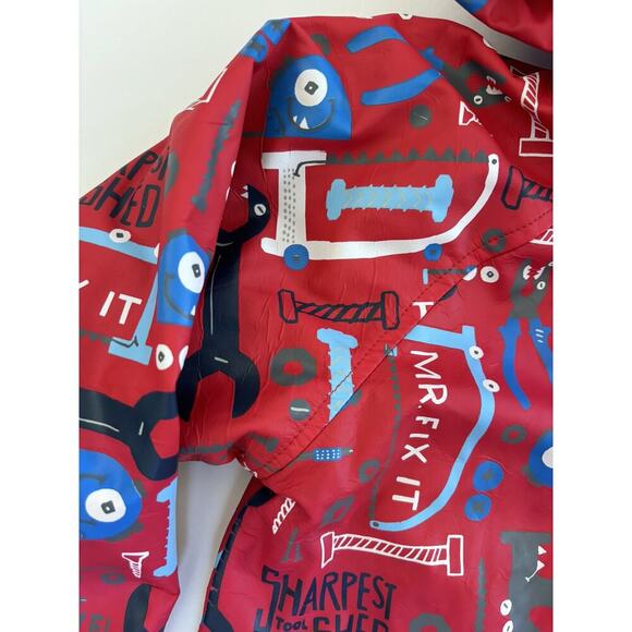 Hatley Mr. Fix It Tools Rain Jacket - Picture 5 of 11